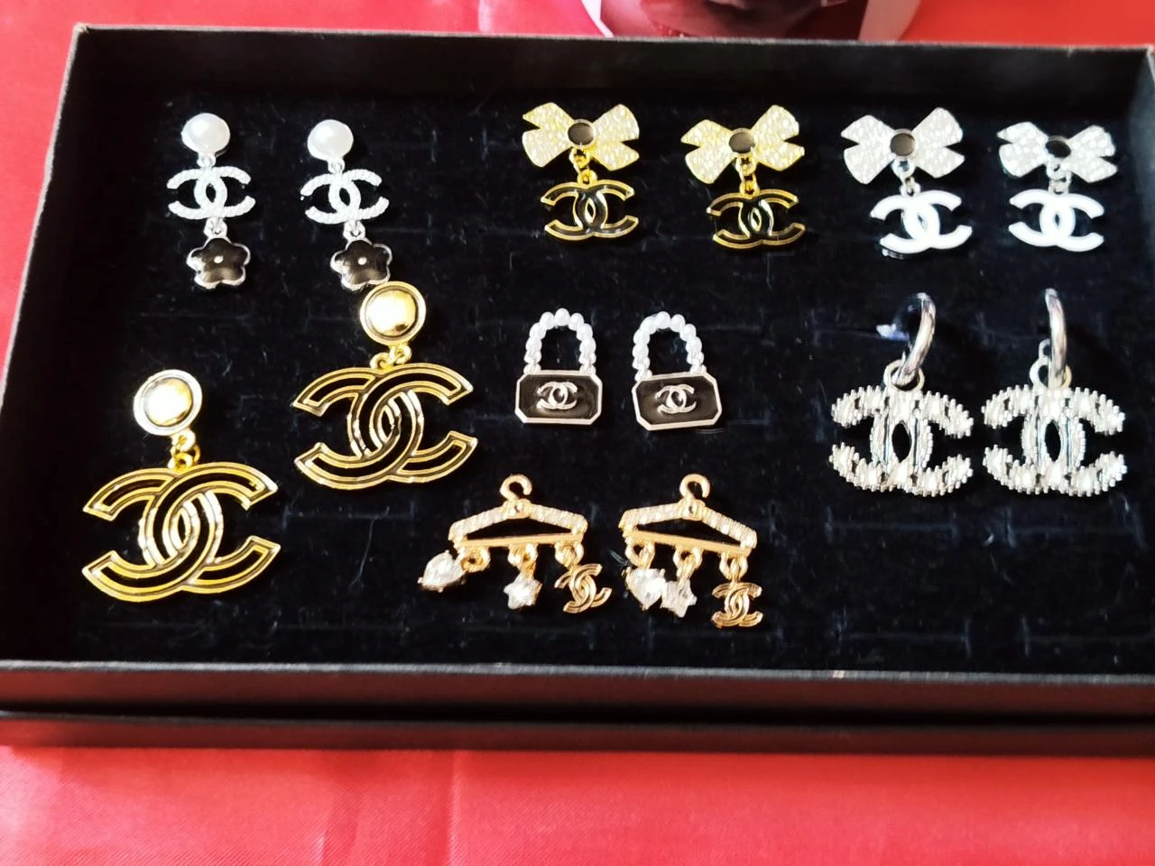 Boucles d'oreilles acier – photo 2